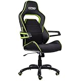c100 2 Nitro Concepts E220 EVO Asiento Acolchado Respaldo Acolchado - Silla (Asiento Acolchado, Respaldo Acolchado, Negro, Verde, Negro, Verde, Tela, Imitación Piel, Tela, Imitación Piel)