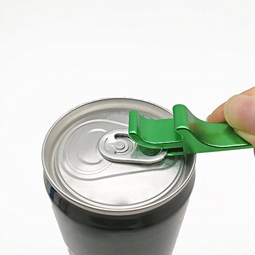 9 Packs Of Keychain Beer Bottle Openers, Cnymany Aluminum Claw Bar Soda Beverage Opener For Wedding Party Picnic Camping Travel #TOP4