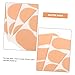 KALLORY Sets Invisible Heel Pads for Women Protection Foot Pads Anti-wear Shoe Comfortable Foot Heel Protection from Blisters Sheets