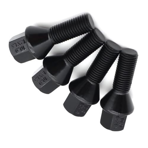 Pernos de rueda de coche M12x1.5 kit de 4 tornillos de 26mm para cubo neumático E52