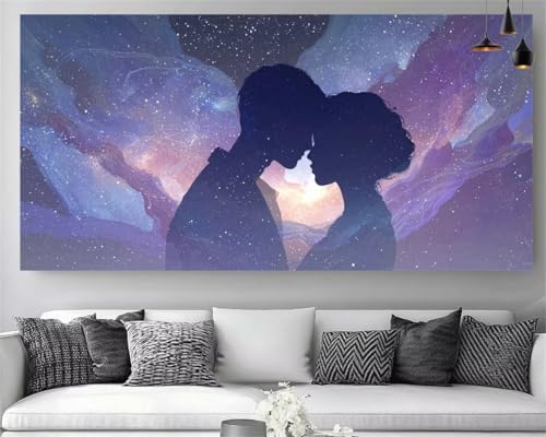 Peinture Diamant Grand Format Strass Cristal Broderie Gem Art 5D