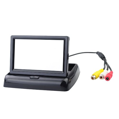 4.3inch TFT LCD 480x272 Folding Stand Security Monitor for Car Vehicle