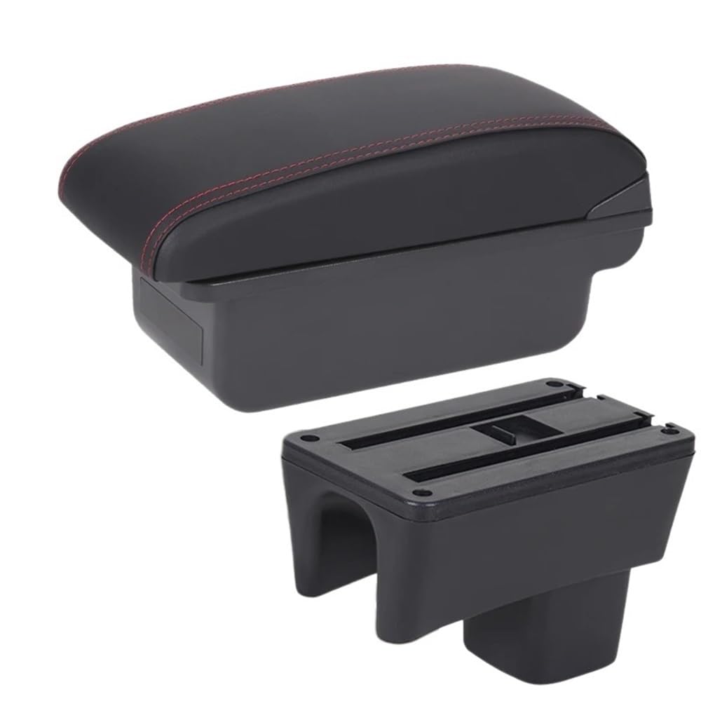 For Swift 2005-2025 Armrest Box Car Auto Storage Bracing Heighten Interior Details