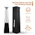 Nuu Garden Patio Heater Cover with Zipper, 210D Oxford Cloth, Tear-proof, Anti-snow, Wind-resistant, Dust proof, 89.37'' x 19.68'' x 19.68'', Black
