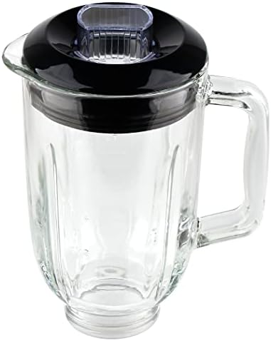Amazon.com: Veterger Replacement Parts 5-Cups Glass Jar with blade and ...