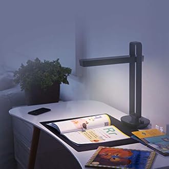 CZUR Aura Pro Book & Document Scanner,Capture A3 & A4, Auto-Flatten & Deskew Powered by AI Technology, Foldable & Portable, Compatible with Windows & Mac OS