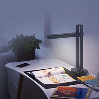 CZUR Aura Pro Book & Document Scanner,Capture A3 & A4, Auto-Flatten & Deskew Powered by AI Technology, Foldable & Portable, Compatible with Windows & Mac OS