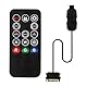 ARGB Controller mit Fernbedienung Binghe 5 V 3-Pin ARGB Controller RGB-Splitter RGB-Dimmer-Controller RGB-Beleuchtung anpassbar über Fernbedienung mit 14 Tasten, bunte Lichteffekte