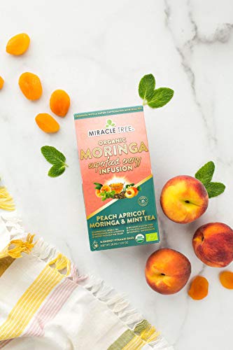 Miracle Tree S Moringa Energy Tea - Peach Mint Apricot thumb #6