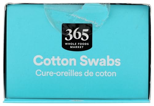 Image of 365 by Whole Foods Market Organic Cotton Swabs, 500 CT