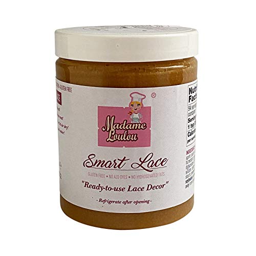 Madame Loulou Smart Lace 10oz Ready-to-use, edible cake lace -