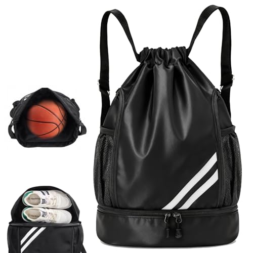 Homshsjhkis Sacca Sportiva, Zaino Palestra Uomo, Zainetto, Sacca Impermeabile con