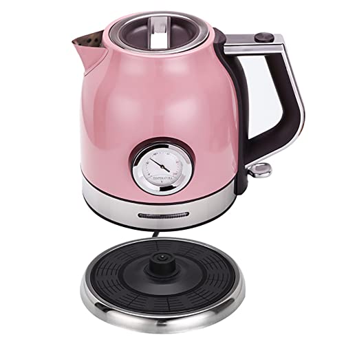 Hervidor eléctrico de acero inoxidable 1.8L negro miniatura 5