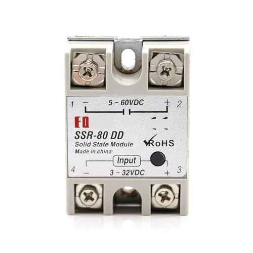 Relais à semi-conducteurs SSR commande DC 3-32V commutation rapide sans usure