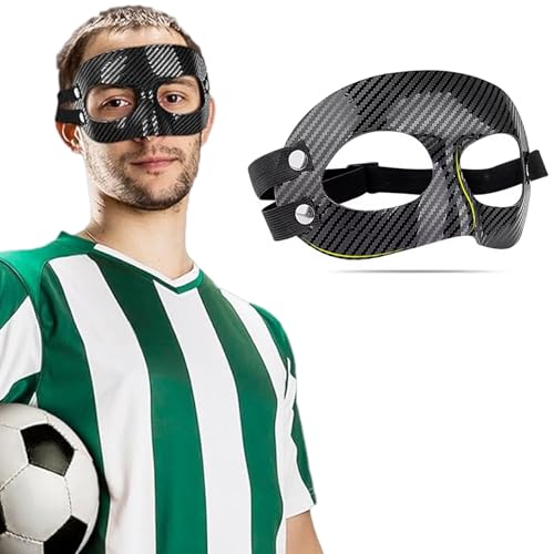 Máscara de Nariz, guarda do nariz para máscara de rosto de PVC quebrado, ajustável, proteção para o rosto desportivo para o futebol, o basquetebol, a luta livre, softbol, ​​os adultos