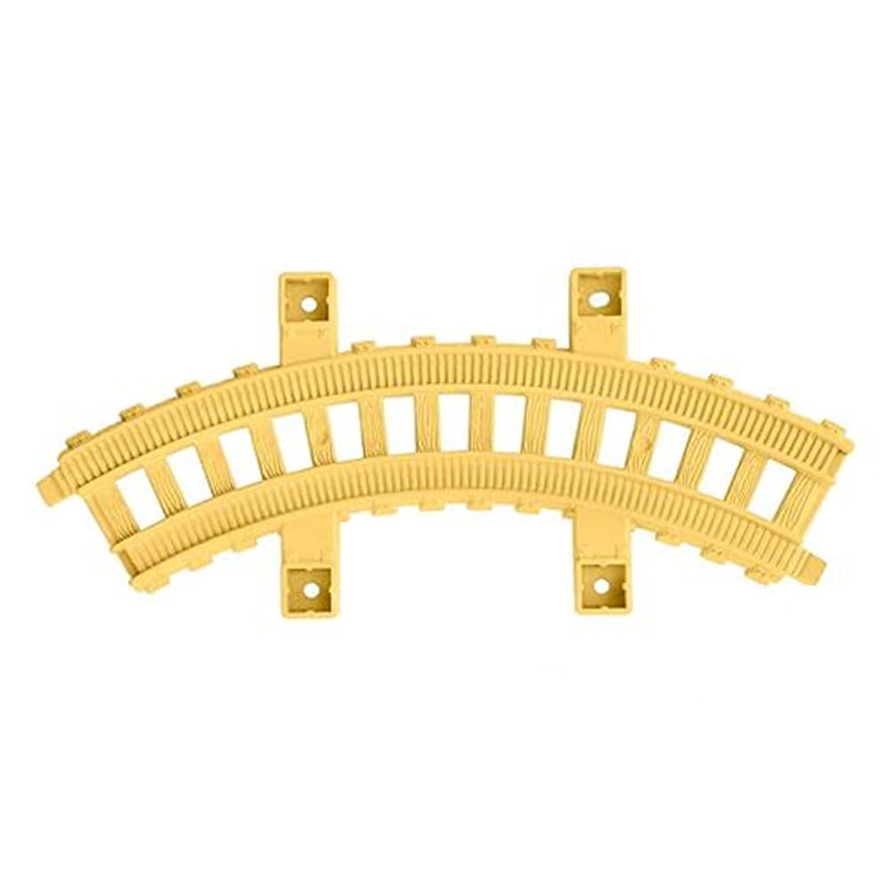 Mattel Replacement Yellow Curve Track CU4 for Thomas Train - Thomas and Friends Trackmaster Monkey Palace Set - FXX65