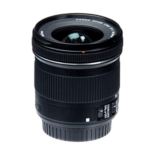 Canon EF-S 10-18mm f/4.5-5.6 is STM Lens, Lens Only