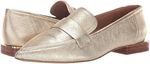 Vince Camuto Women's Calentha Casual Loafer Flat, Light Gold, 11 | Image 6