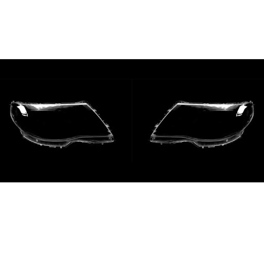 Oulesh Headlight Lens Cover for Subaru Forester 2009-2012, 1pair Car Front Headlight Cover Transparent Lampshade Headlamp Shell