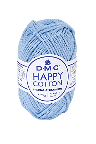 DMC - Happy Cotton - Special Amigurumi - 100% algodón - Muy suave y agradable para trabajar | Ovillo de 20gr - 43 m | 49 colores