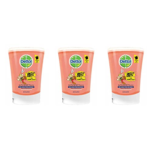 DETTOL Set of 3 Soap Refills for No Touch Classic Grapefruit Dispenser 250 ml
