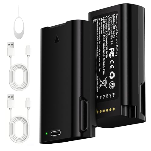 Lesaps 2-Pack Replacement Battery for eufy Video Doorbell E340