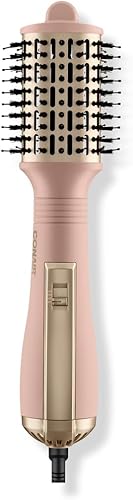 Miniatura 7 de Conair Cepillo de aire caliente de cerámica doble de 2 pulgadas, cepillo ovalado para peinado voluminoso, sin encrespamiento, suaviza, seca y añade
