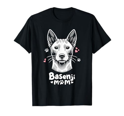 Basenji Mom Barkless Dog T-Shirt