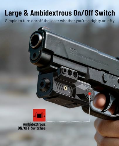 EZshoot Laser Sight for Pistol, Sub Compact Green Small Laser for Handgun - image 7