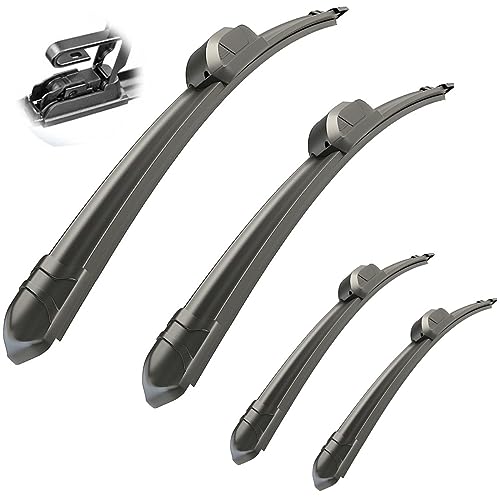 Balais d'essuie-glace avant souples pour Berlingo 1996-2007 pare-brise sans traces 22" 21"