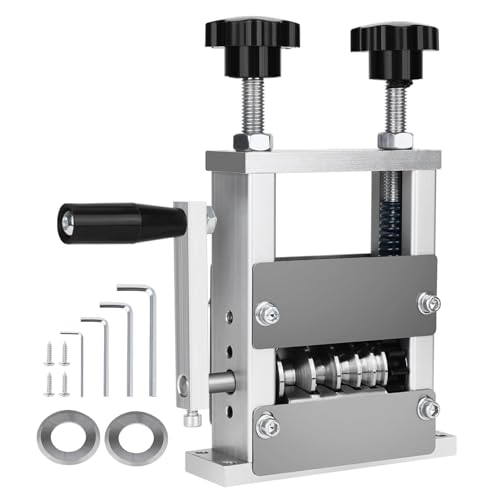 Máquina pelacables manual, máquina pelacables portátil con manivela, máquina pelacables de 6 canales, pelacables para el hogar, rango de 0.06 ~ 0.8 pulgadas, manivela manual y taladro operable
