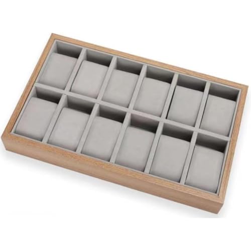 [FAOPUNT] �ؐ��r���v���[�P�[�X 24�r�b�g �f�B�X�v���C �I�[�K�i�C�U�[ �X�^�C���b�V�� �z���_�[ ���v�{�b�N�X �����Y ���f�B�[�X�p �ȃX�y�[�X ���[�\�����[�V���� (12�r�b�g,�؂̐F)