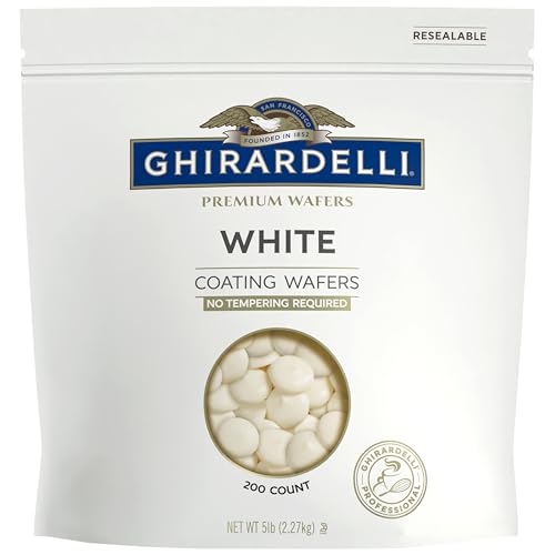 Ghirardelli Premium White Coating Wafers, 5Lb Bag
