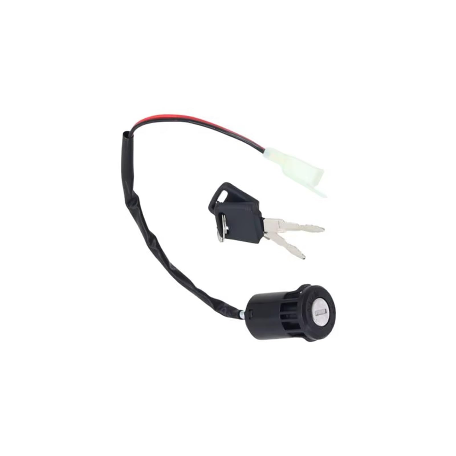 Per ATV Moto Interruttore Avviamento Per Serrature Porte Accensione + 2 Chiavi Interruttore Di Accensione(2PCS)
