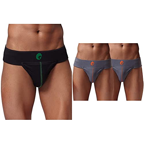 Image of Omtex Cotton Neo Supporter, Men's Large (Black)