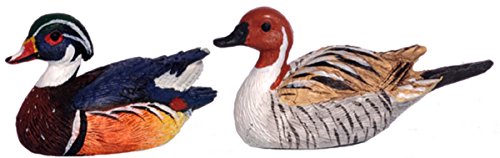 Dollhouse Miniature 1:12 Scale 2 Pc Duck Decoys SET #T8524