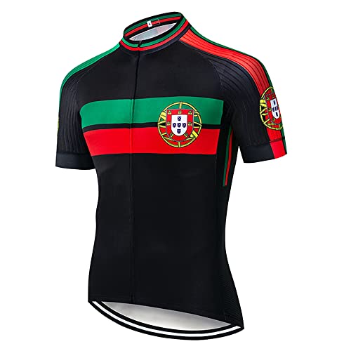TPDOPK Maglia Uomo Manica Corta in Poliestere Abbigliamento Ciclismo Uomo, MTB - Maglia Ciclismo Uomo Estiva