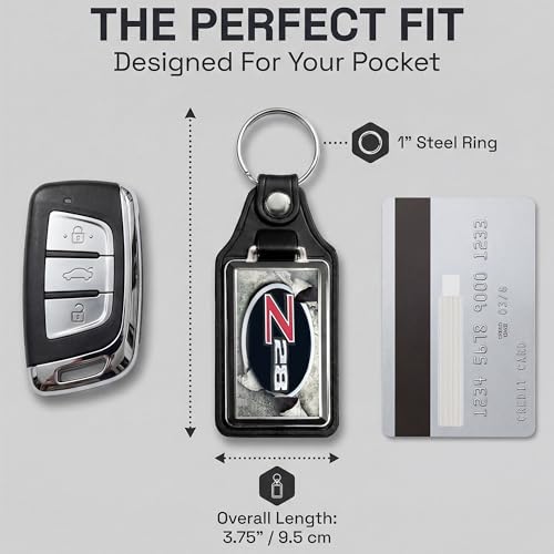 Image of Brotherhood Car Key Chain for Camaro - Classic Models Keychain for Men and Women Gift Key Ring - -