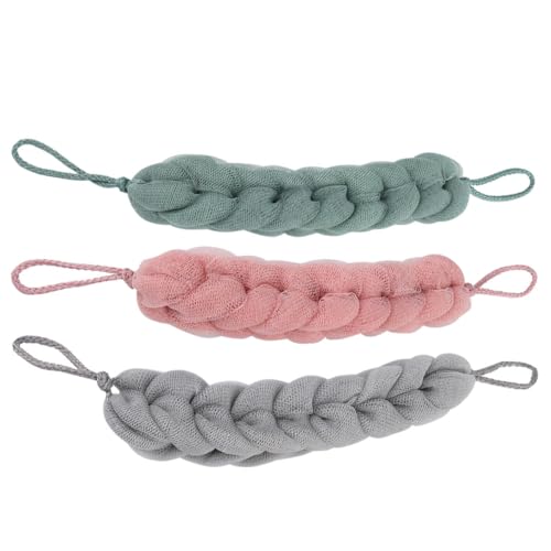 Ipetboom 3PCS�����p������^�I�� �w���}�b�T�[�W����^�I�� �����R�t�� PE�f�� �����f�B�[�v�N�����W���O�ɍœK �A�\�[�g�J���[�����C�^�C���ɕ֗��ȃo�X�^�I�� �����_���J���[