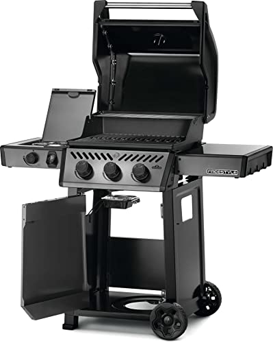 Napoleonfreestyle365propanegasgrillwithrangesideburnergraphitegrey4burners Urban Country Home Decor Napoleon freestyle 365 propane gas grill with range side burner graphite grey 4 burners urban country home decor