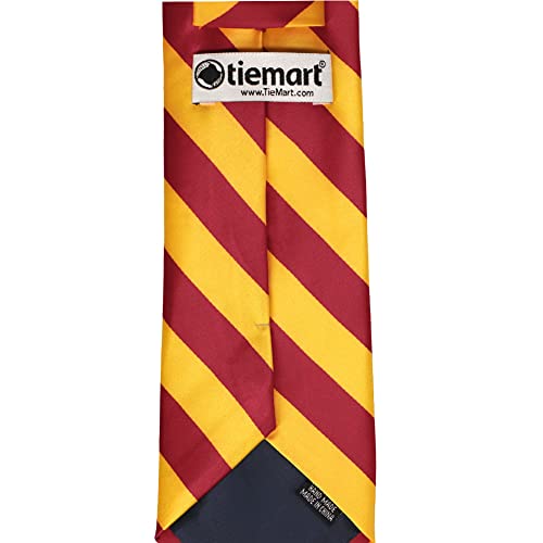 Image of tiemart Men's Striped Tie Standard Length