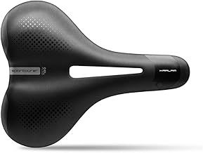 Sportourer Kaalam Gel Fec Alloy Saddle, Soft Touch Hi-Viz, S-Flow