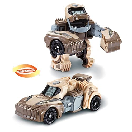 VTech – Switch&Go Dinos, Derrape el gorila rally, Dinosaurios que se transforman en vehículos VTech.