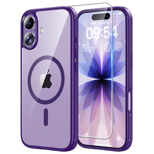 TAURI Cover Magnetica per iPhone 17, Viola
