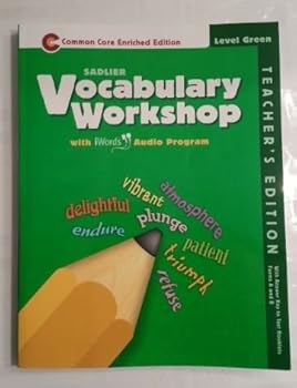 Paperback Sadlier Vocabulary Workshop Level Green Enriched Edition with iWords Audio Program (Teacher's Annotated Edition) by Jerry Johns (2011-05-03) Book