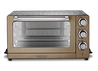 Cuisinart TOB-60N1CS Convection Toaster Oven Broiler, 19.1"(L) x 15.5"(W) x 9.8"(H), Copper Stainless Steel