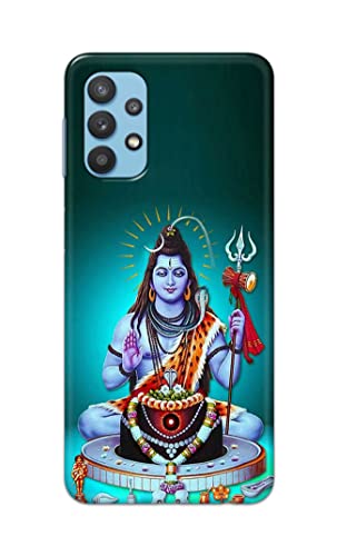 Image of Printed Hard Back Cover Case for Samsung Galaxy A32 4G Back Cover (Lord Shiva) -1803