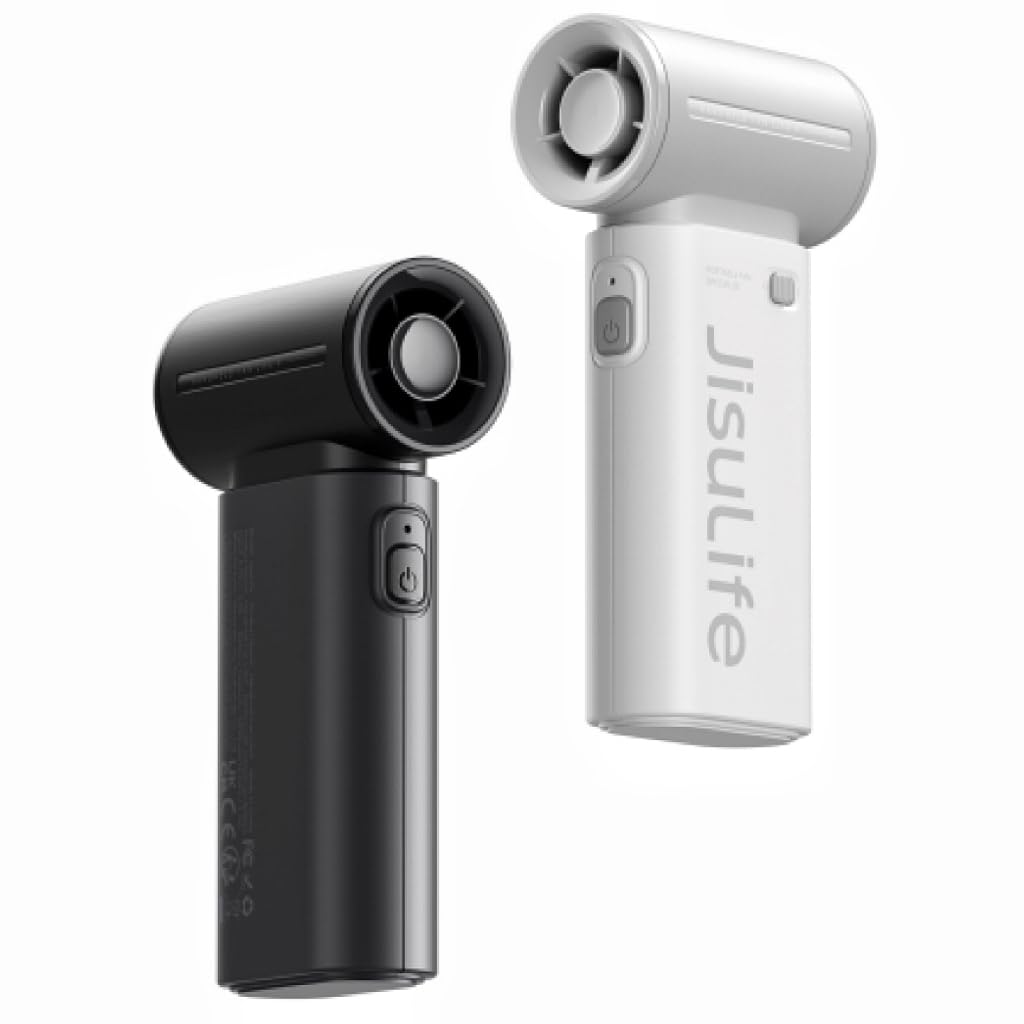 JIsuLife ハンドファンブラック Amazon | JISULIFE ハンディファン 扇風機 小型 5段階風量調節