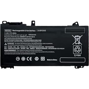 Bateria do Notebook Compatible for HP ProBook 450 G6 450 G7 440 G6 430 445 455R G6 430 440 445 G7 Series RE03XL L32407-541 L32656-005 L32407-AC1 HSTNN-OB1C HSTNN-UB7R 45Wh