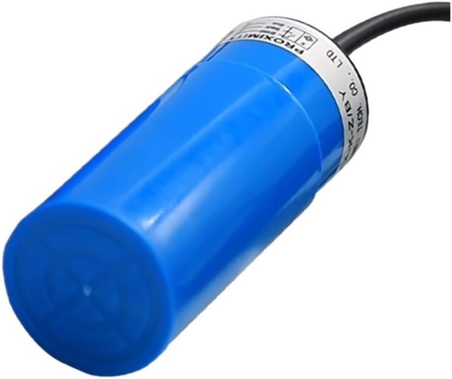 1-25mm M30/M34 capacitive Proximity Sensor Switch Plastic housing 3-Wire Non-Metallic Liquid Level Detection Adjustable Distance(Ljc34a4,PNP NC)